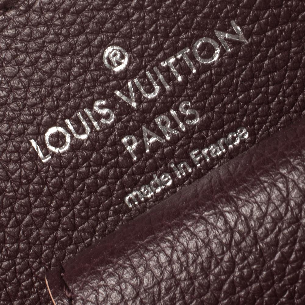 Louis Vuitton Prune Leather Lockme Bucket BagIncludes Original Dustbag 3