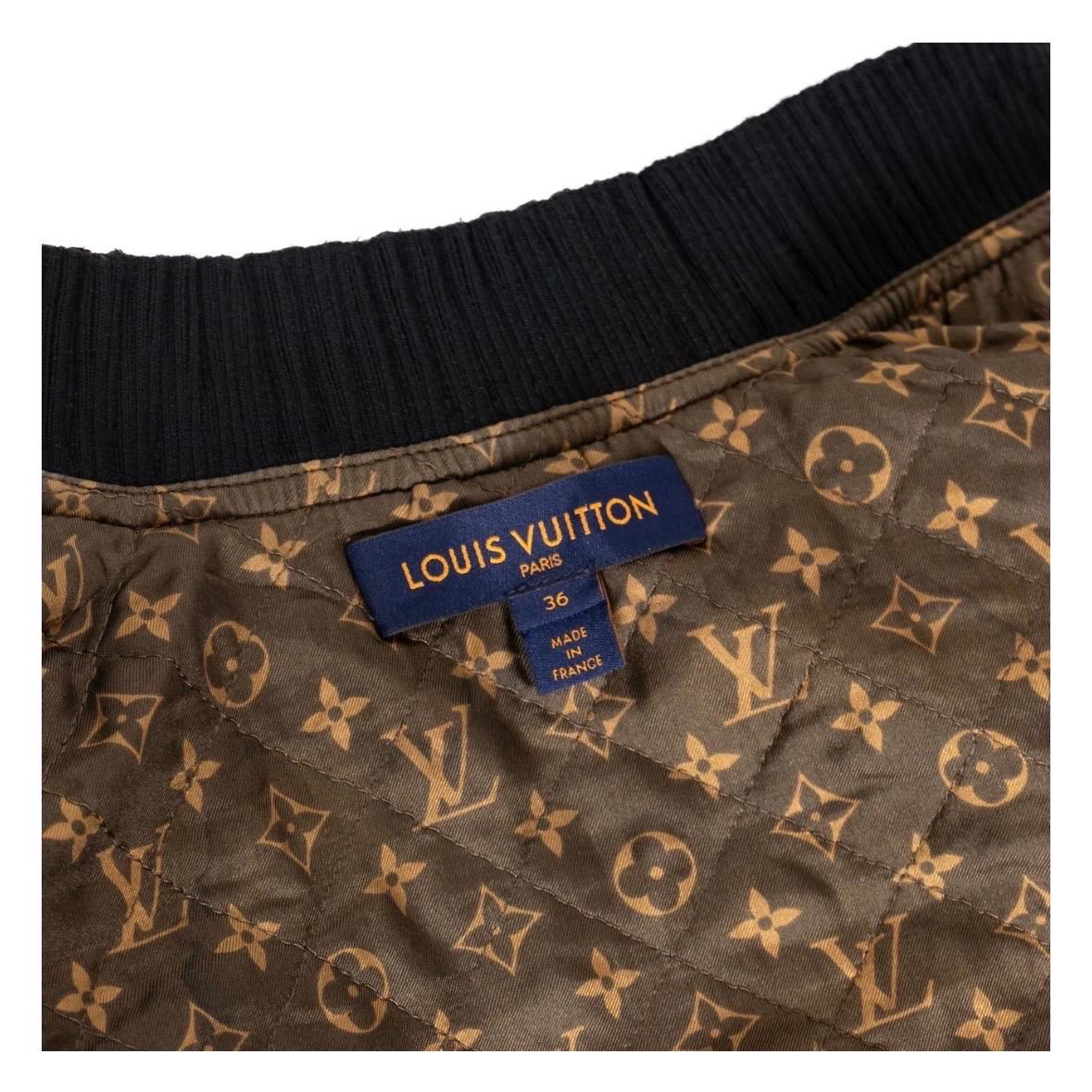 Louis Vuitton Puff Sleeve Bomber Jacket (2019) 3