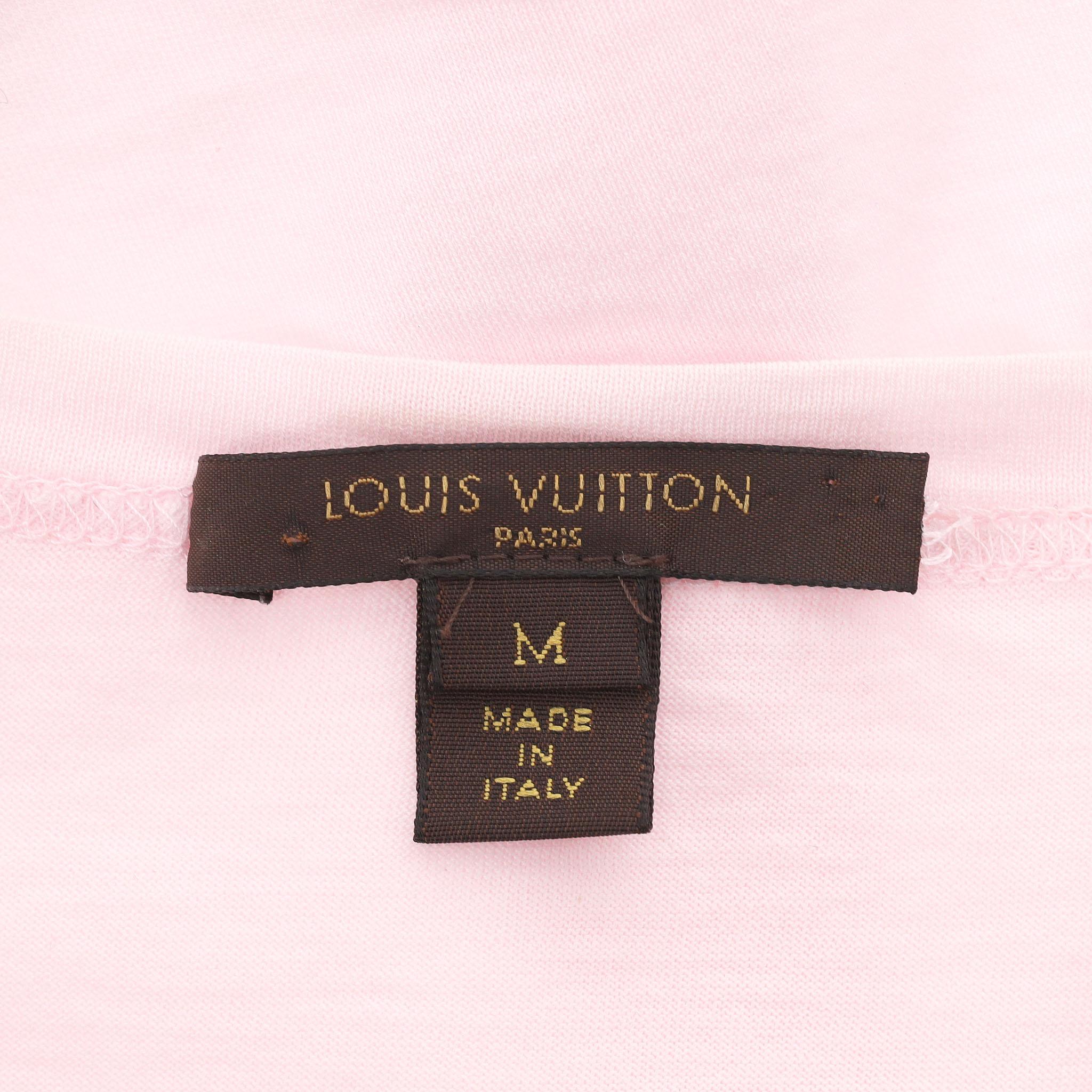 De las mujeres Top de algodón con mangas abullonadas Louis Vuitton en venta