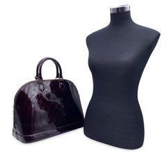 Louis Vuitton Purple Amarante Monogram Vernis Alma GM Bag