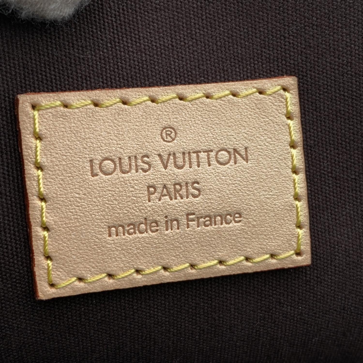 Louis Vuitton Purple Amarante Monogram Vernis Alma GM Bag 3