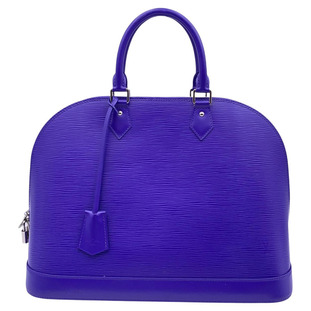 Louis Vuitton Epi Leather Quartz Color Alma PM Bag