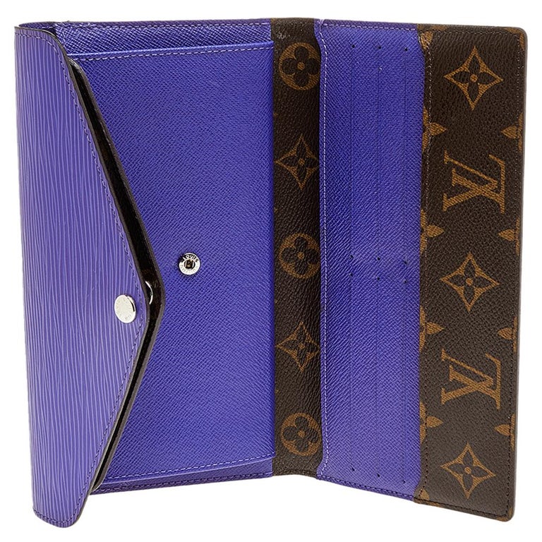Louis Vuitton Purple Epi Leather and Monogram Canvas Marie-Lou