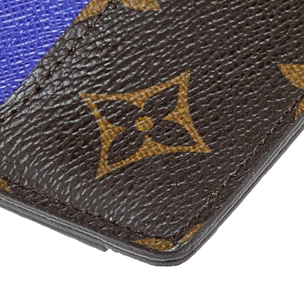 Louis Vuitton Purple Epi Leather and Monogram Canvas Marie-Lou Long Wallet 2