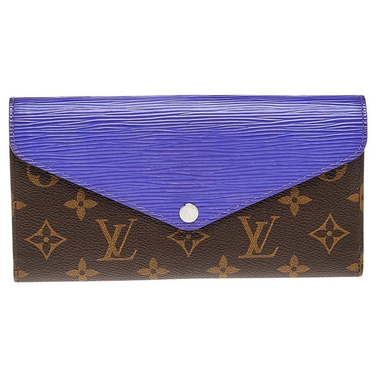 Louis Vuitton, Bags, Sold Lv Authentic Purple Glossy Wallet