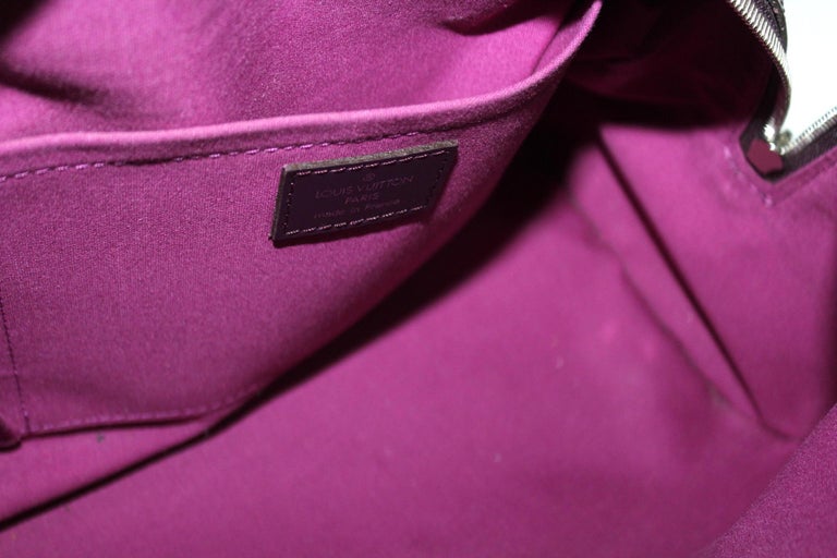 Louis Vuitton Purple Epi Leather Bowling Montaigne PM Bag Louis