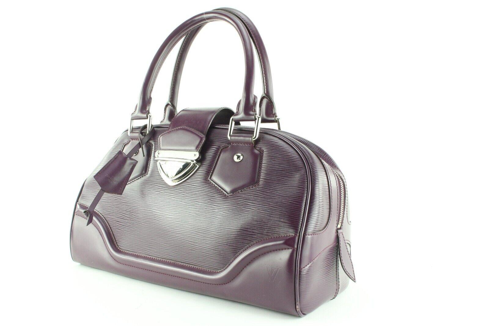 Louis Vuitton Purple Epi Leather Montaigne GM 7LK0425 6