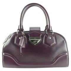 Louis Vuitton Purple Epi Leather Montaigne GM 7LK0425
