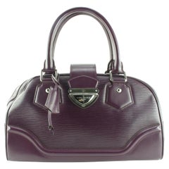 Epi Leder Montaigne GM 7LK0425 von Louis Vuitton in Violett