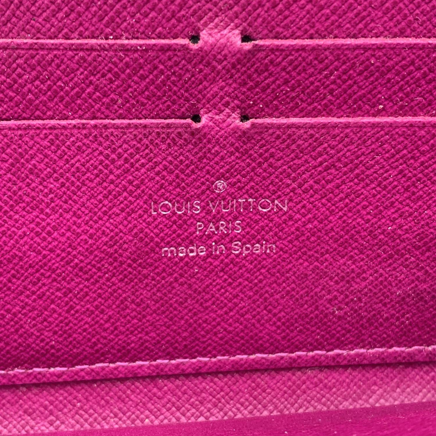 Louis Vuitton Purple Epi Leather Zippy Long Continental Wallet 2