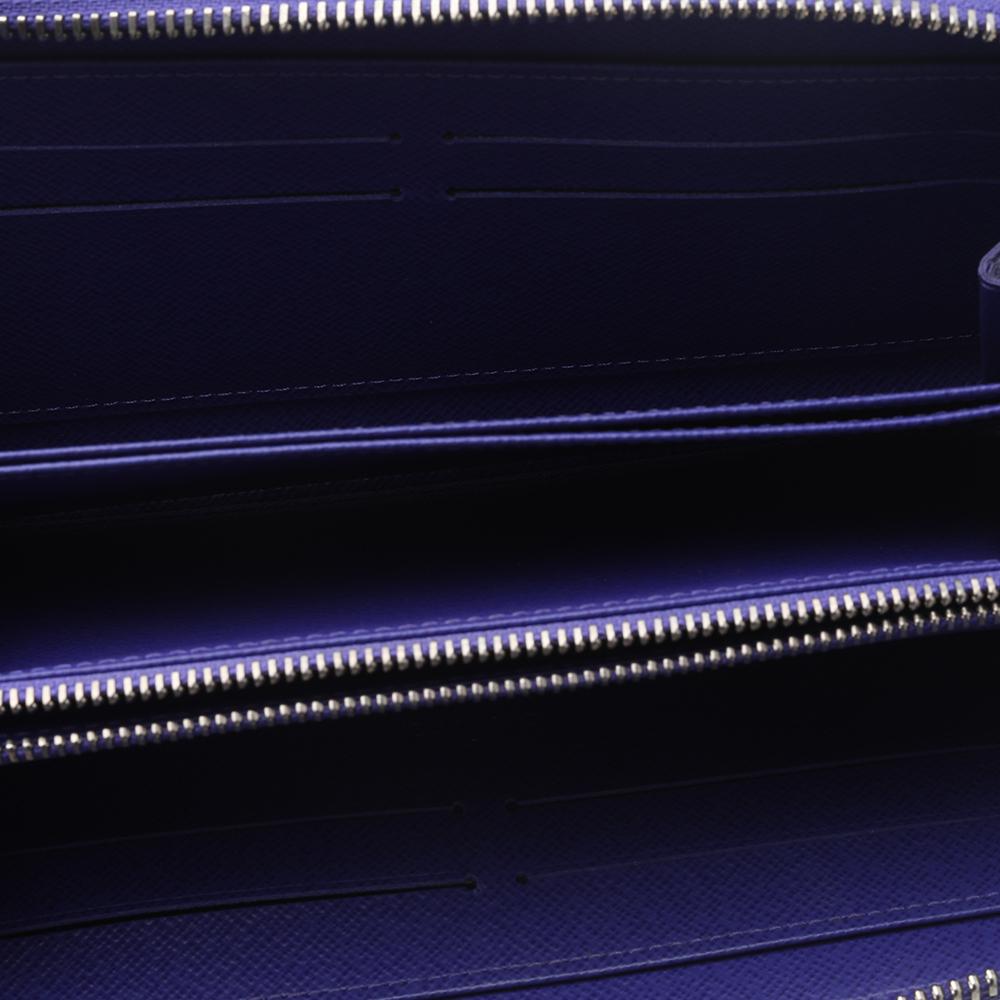 Louis Vuitton Purple Epi Leather Zippy Wallet 3