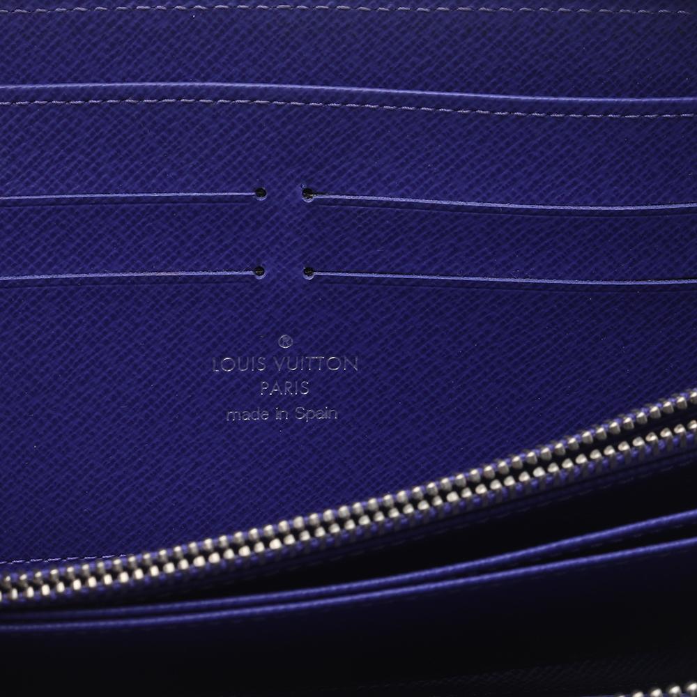 lv purple wallet