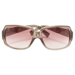 Louis Vuitton Lila Gradient Z0072E Carre Glitter Obsession Quadratische Sonnenbrille