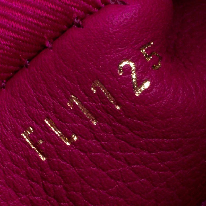Louis Vuitton Purple Leather Lockme PM Bag 2