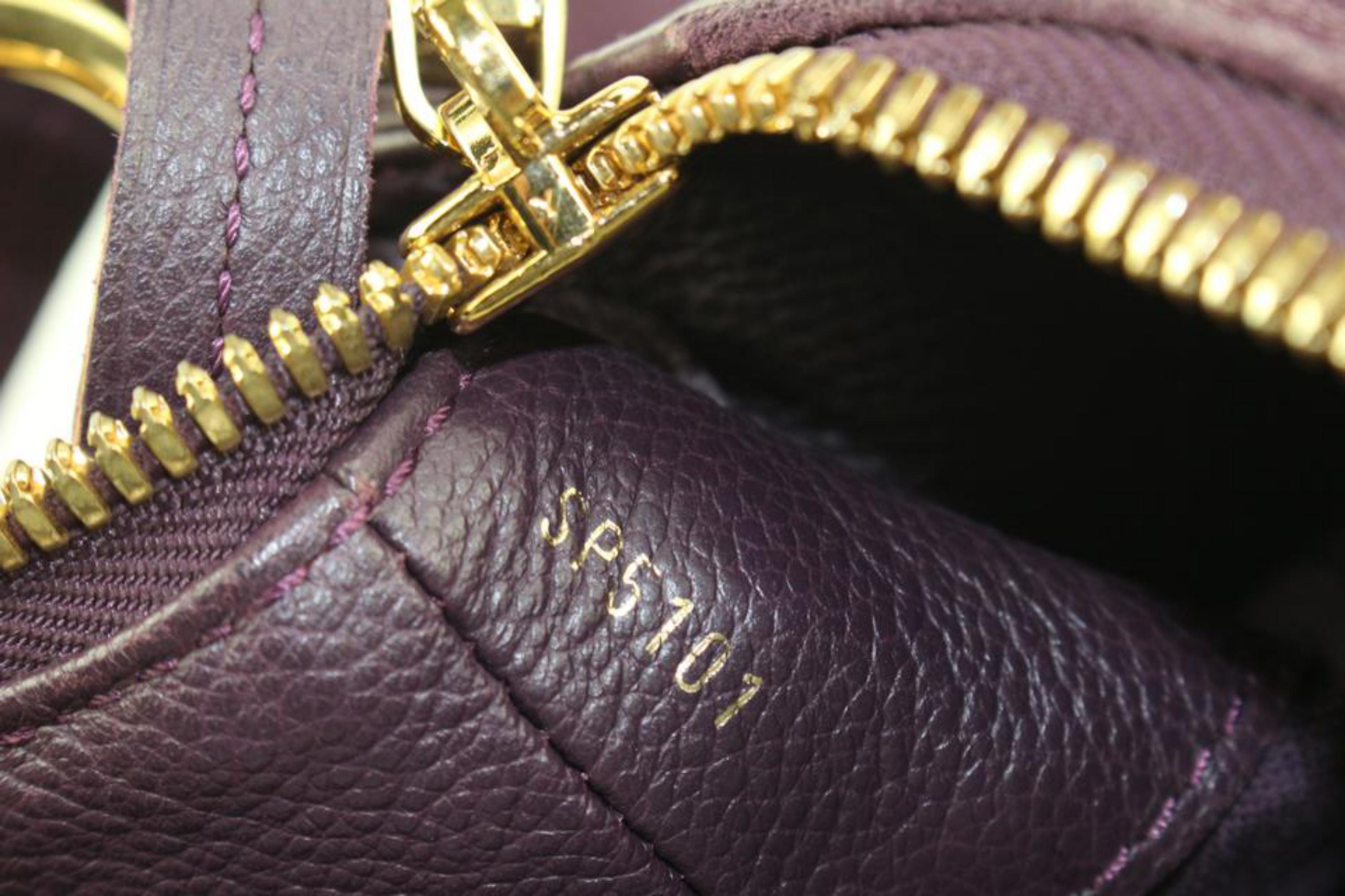 Black Louis Vuitton Purple Monogram Empreinte Audacieuse MM Hobo 2way Artsy 42lv217s