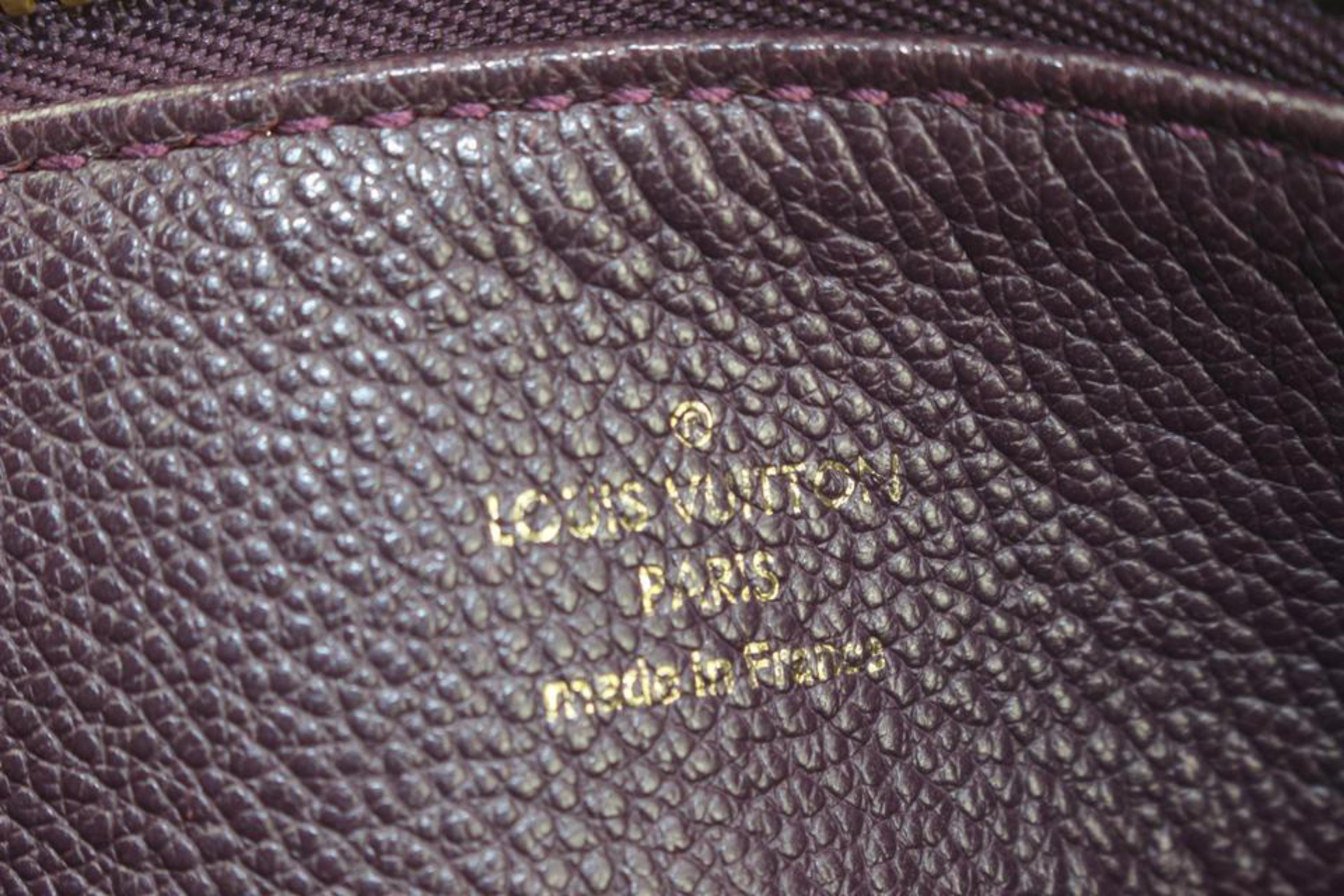 Women's Louis Vuitton Purple Monogram Empreinte Audacieuse MM Hobo 2way Artsy 42lv217s