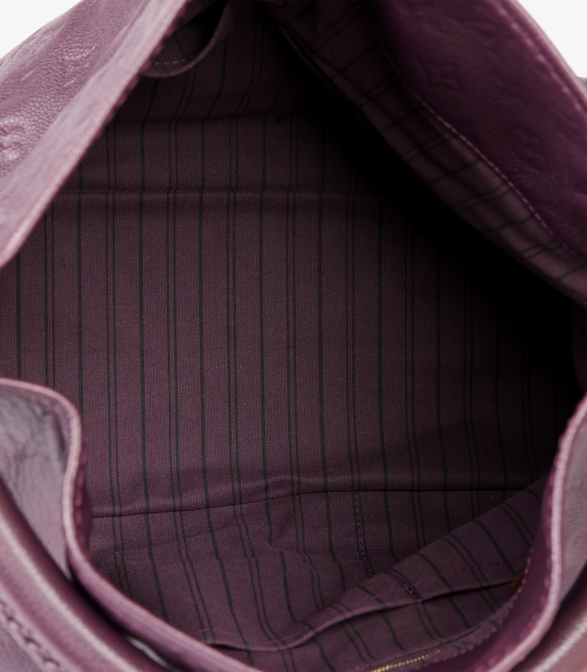 Louis Vuitton Purple Monogram Empreinte Leather Artsy MM 6