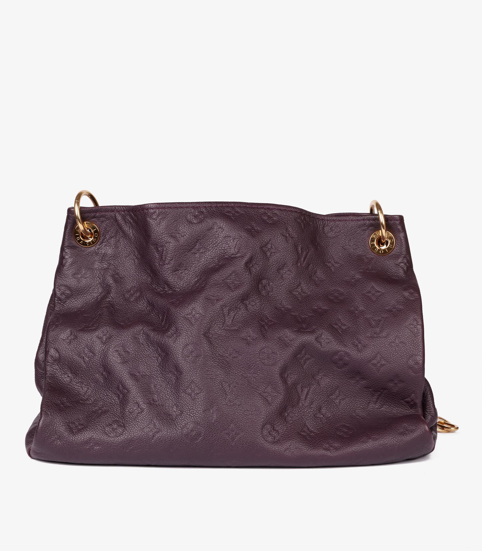 Louis Vuitton Purple Monogram Empreinte Leather Artsy MM 1