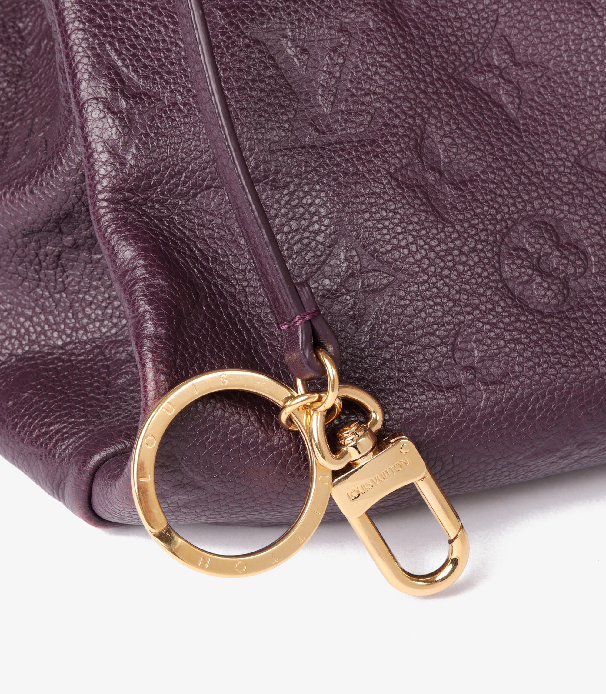 Louis Vuitton Purple Monogram Empreinte Leather Artsy MM 3