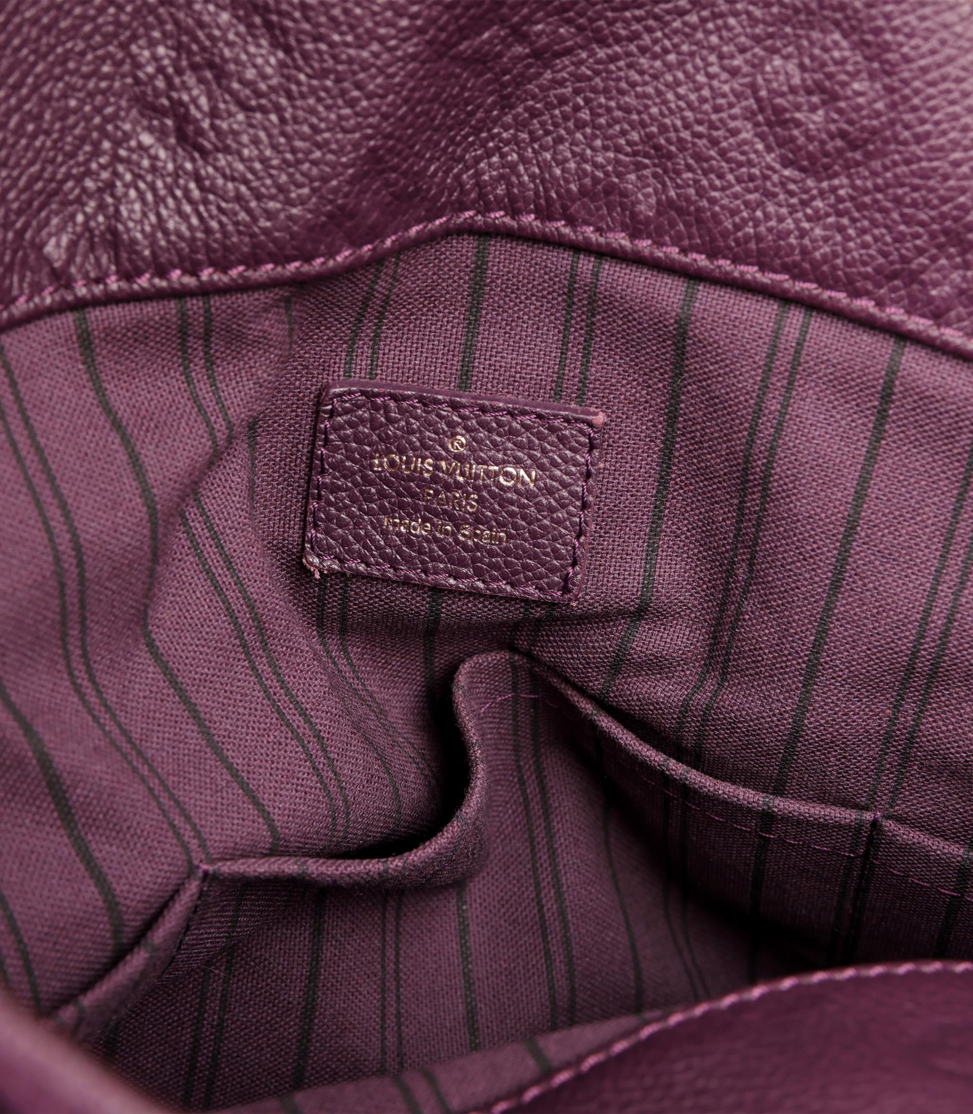 Louis Vuitton Purple Monogram Empreinte Leather Artsy MM 4