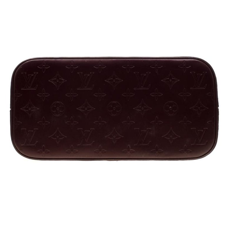 Louis Vuitton Purple Monogram Mat Leather Houston Bag For Sale at 1stdibs