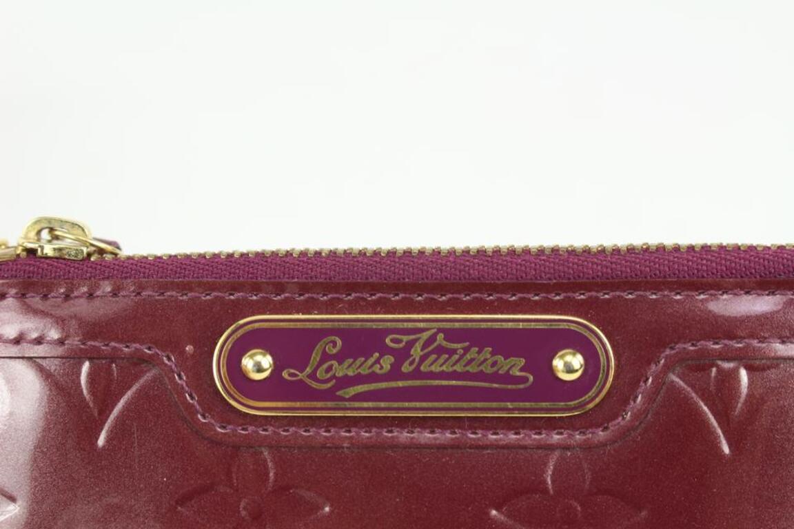 Louis Vuitton Purple Monogram Vernis Pochette Cles NM Key Pouch 1025lv25 4