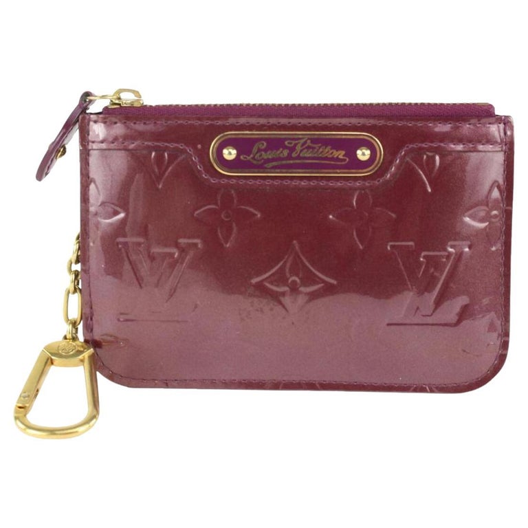 Louis Vuitton Violet Purple Monogram Taurillon Leather Pocket