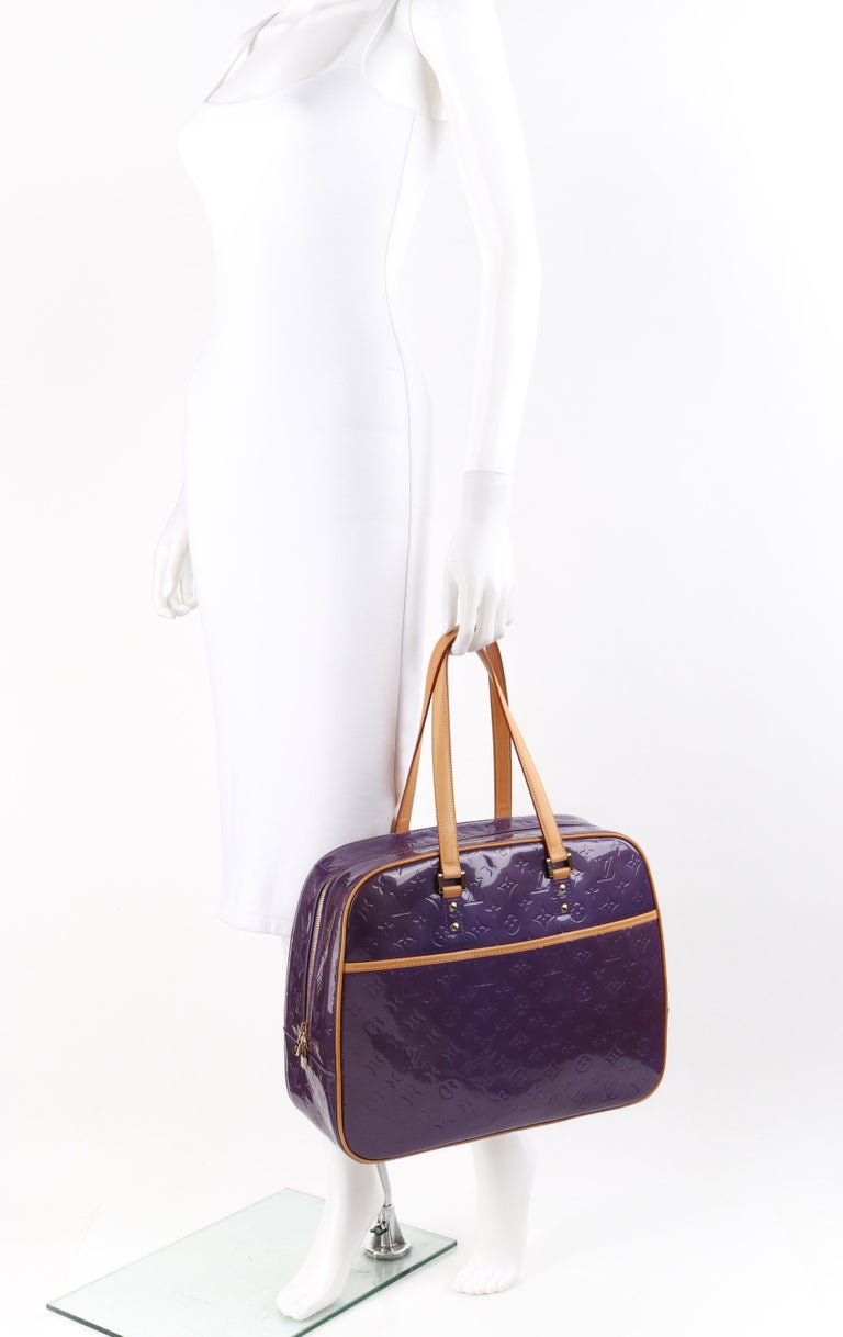 Speedy - Louis Vuitton - HealthdesignShops - Louis Vuitton Sutton in purple  monogram patent leather