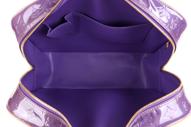 Louis Vuitton Purple Vernis Leather Double Buckle Bracelet - Ann's Fabulous  Closeouts
