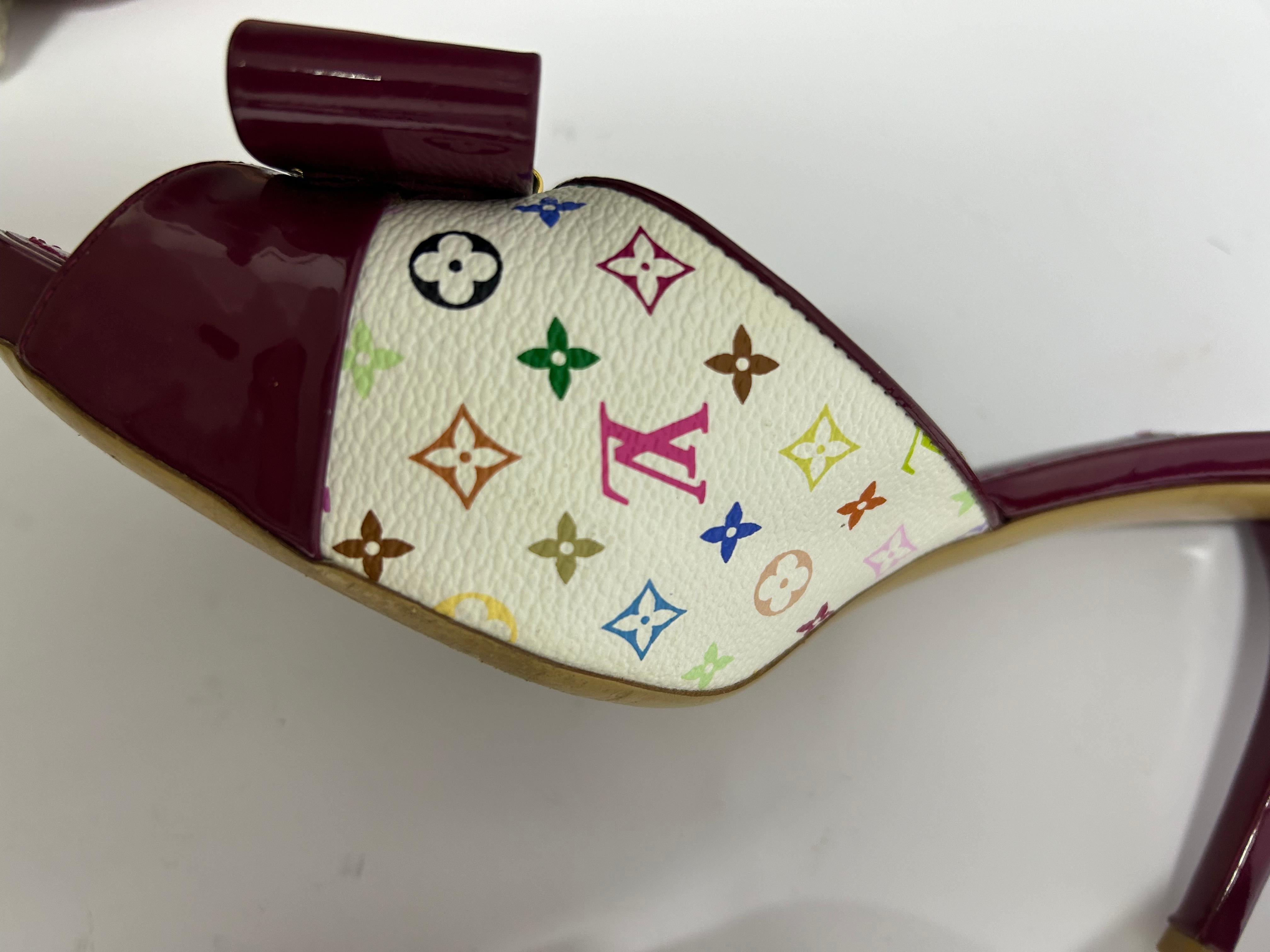 Louis Vuitton Purple Mules Size EU 40 5