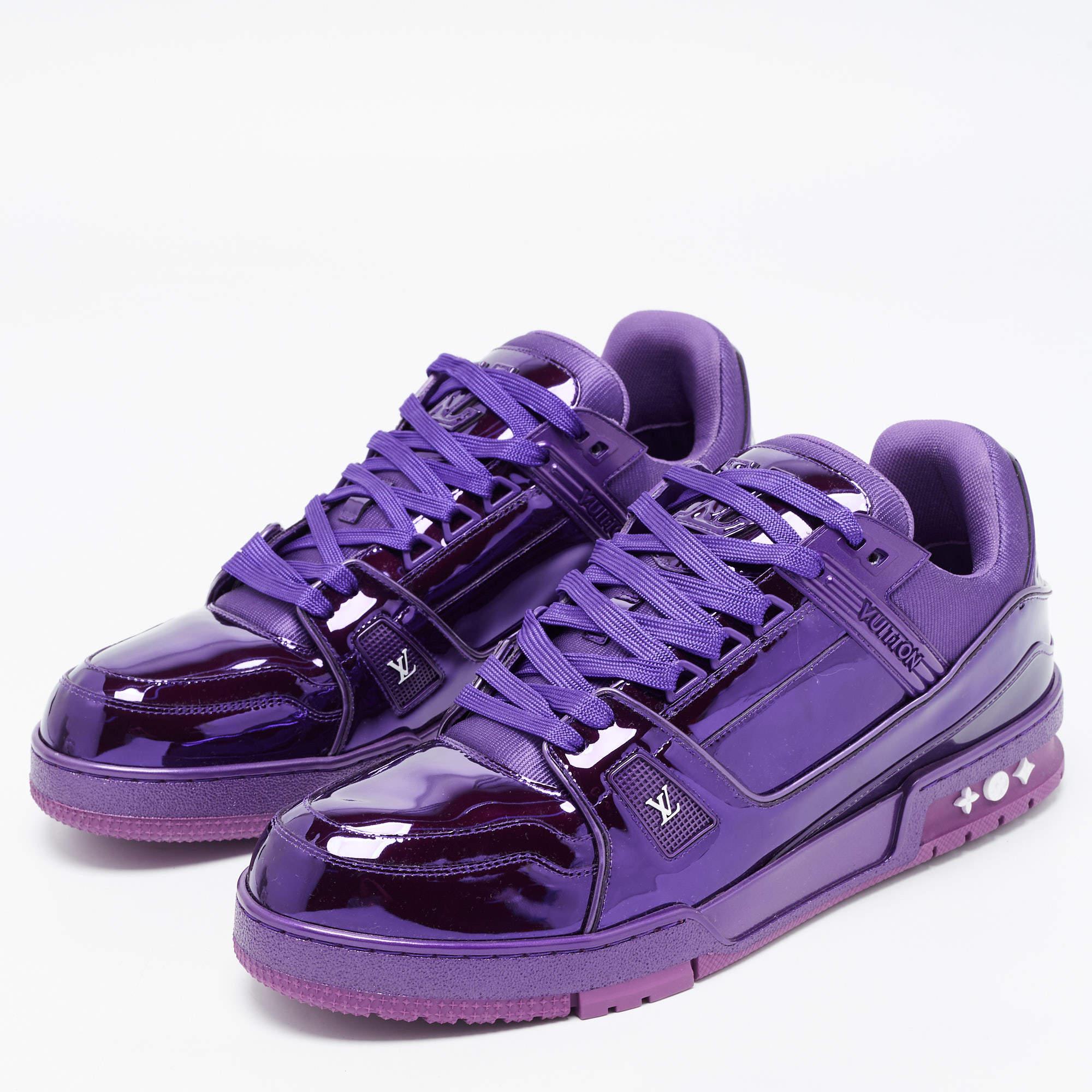 lv purple shoes