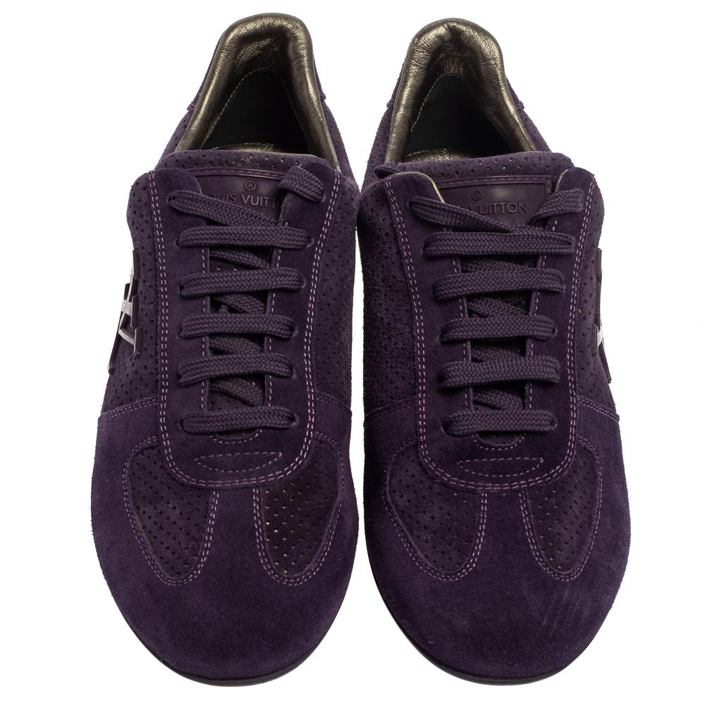 Louis Vuitton Purple Sneakers - For Sale on 1stDibs