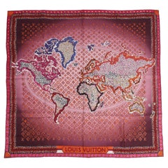 Louis Vuitton Bejeweled Square 90 Silk Scarf For Sale at 1stDibs