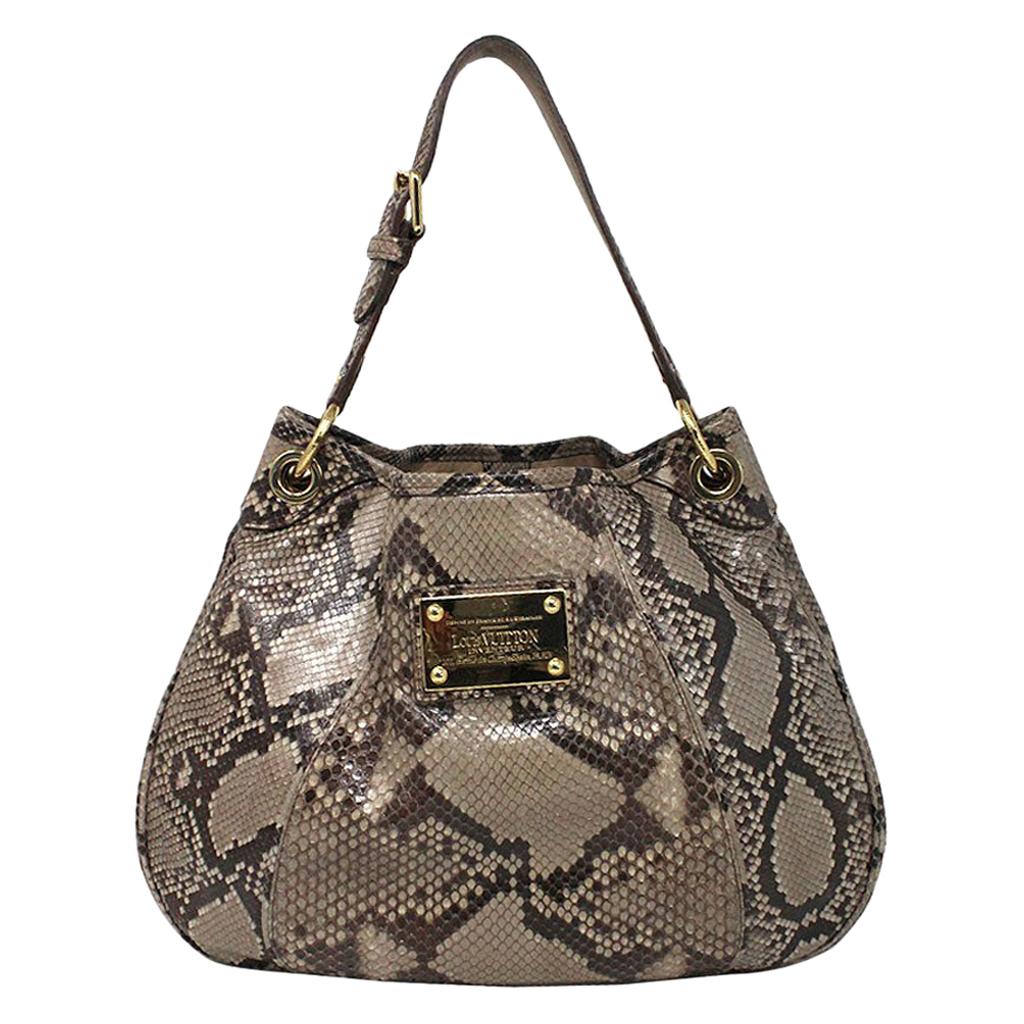 Louis Vuitton Python Galliera Smeralda PM handbag