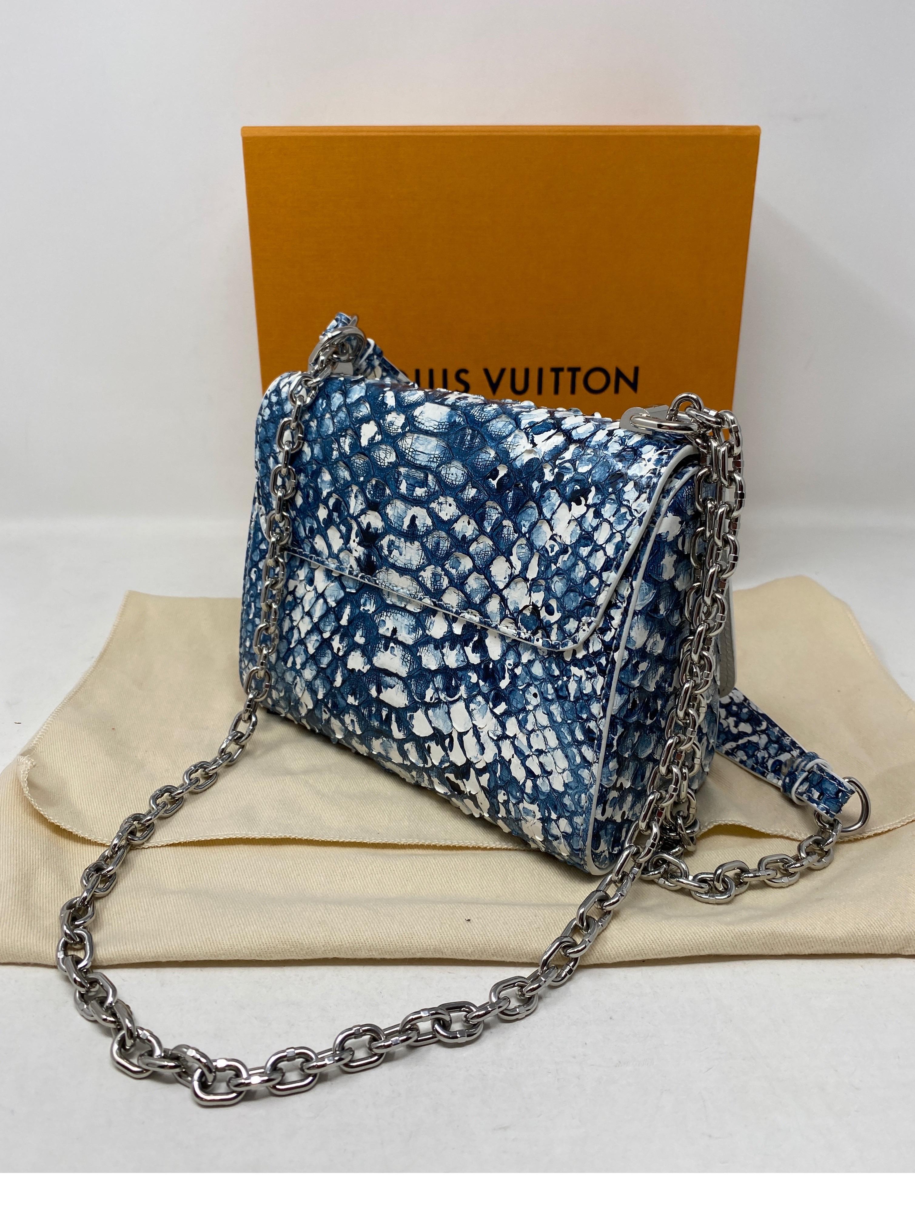 Louis Vuitton Python Twist Crossbody Bag  In Excellent Condition In Athens, GA
