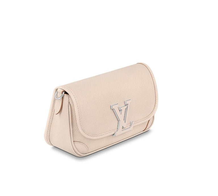 Louis Vuitton Quartz White Epi Grained Cowhide Leather Buci Bag For Sale at  1stDibs
