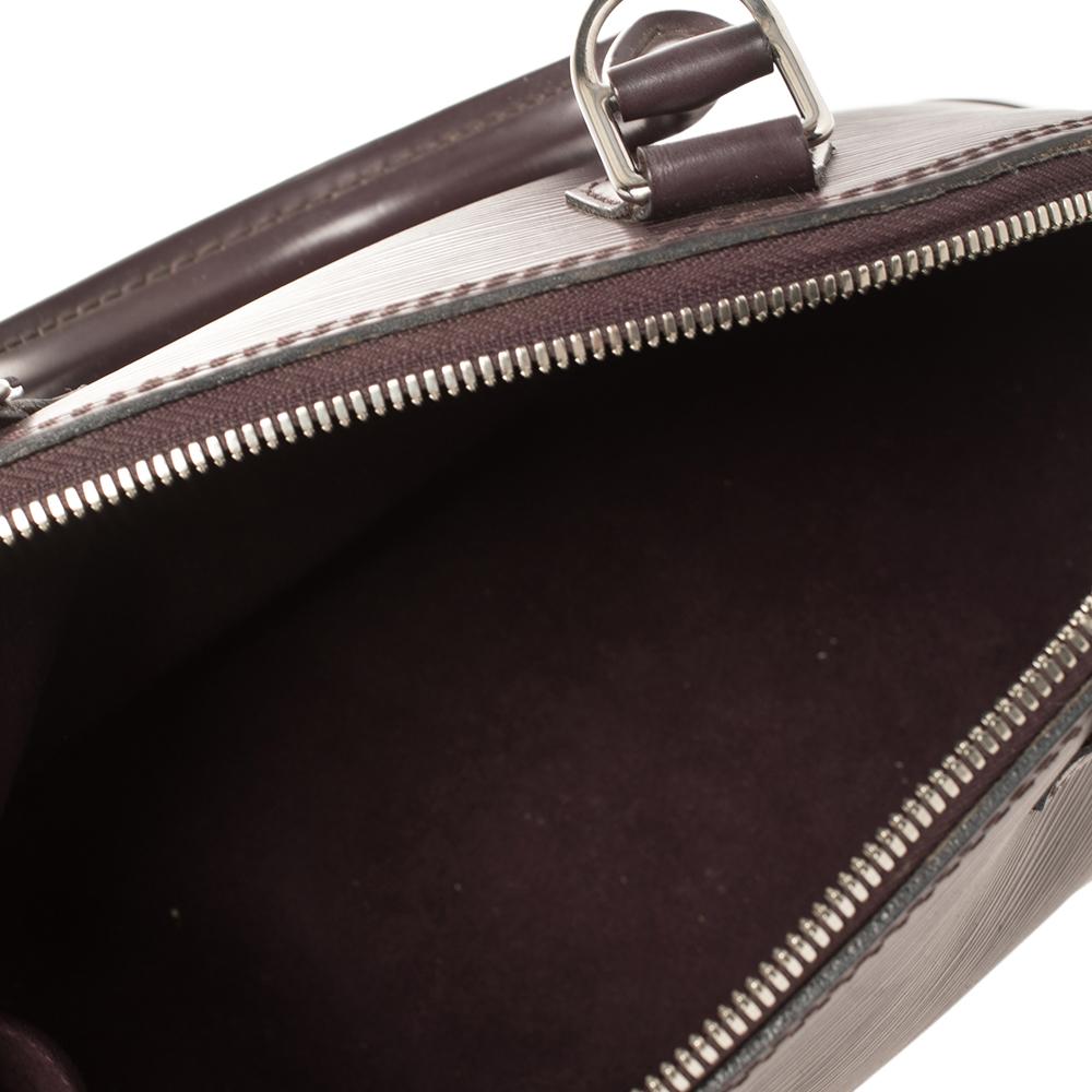 Louis Vuitton Quetsche Epi Leather Alma BB Bag 4