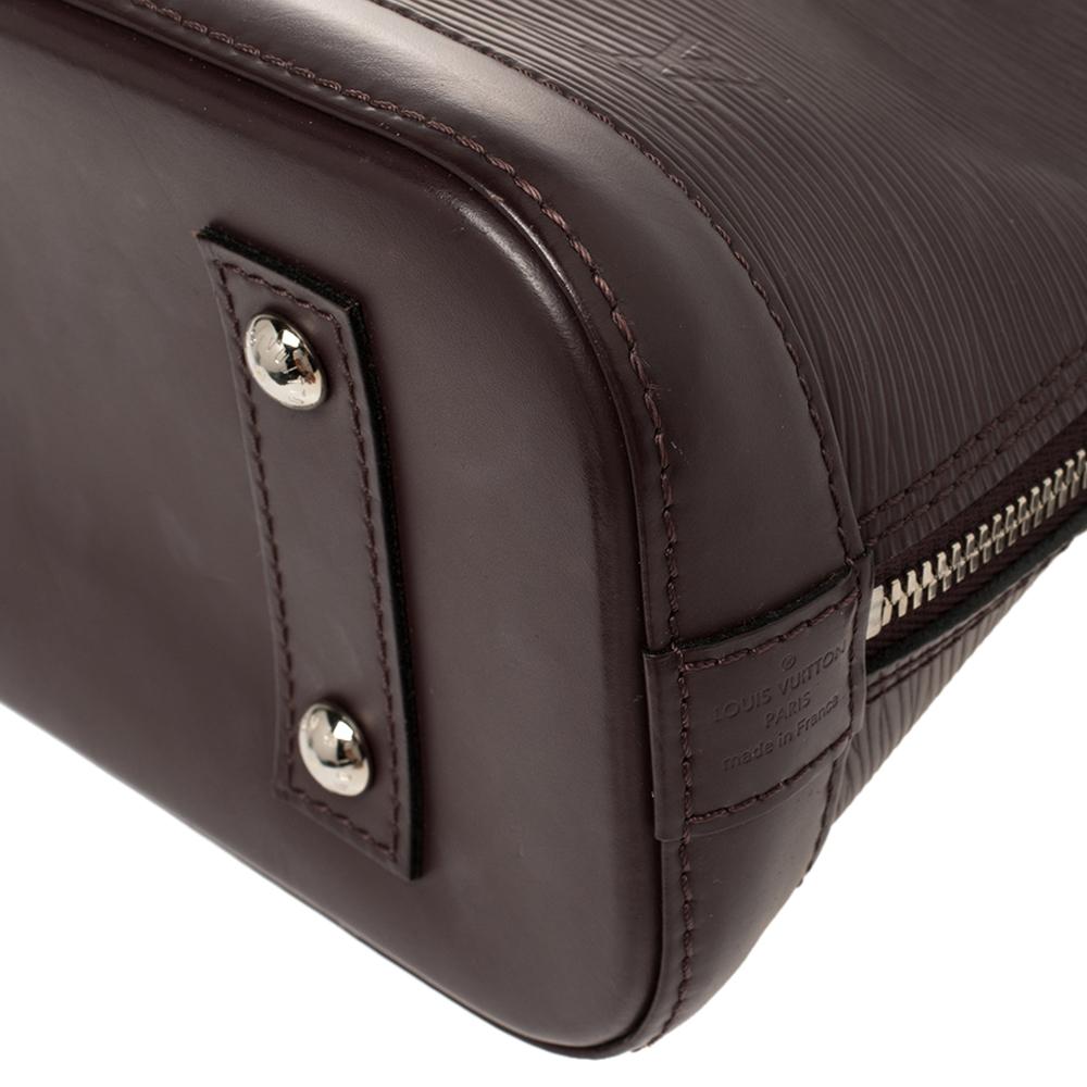 Louis Vuitton Quetsche Epi Leather Alma BB Bag 2