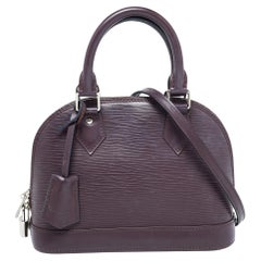 Sac Alma BB en cuir épi de Quetsche Louis Vuitton