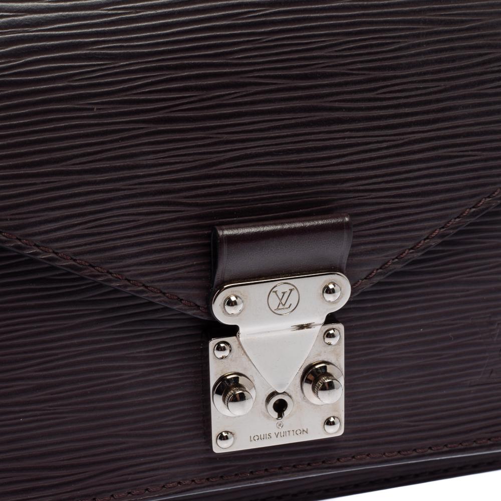 Louis Vuitton Quetsche Epi Leather Monceau BB Bag 9