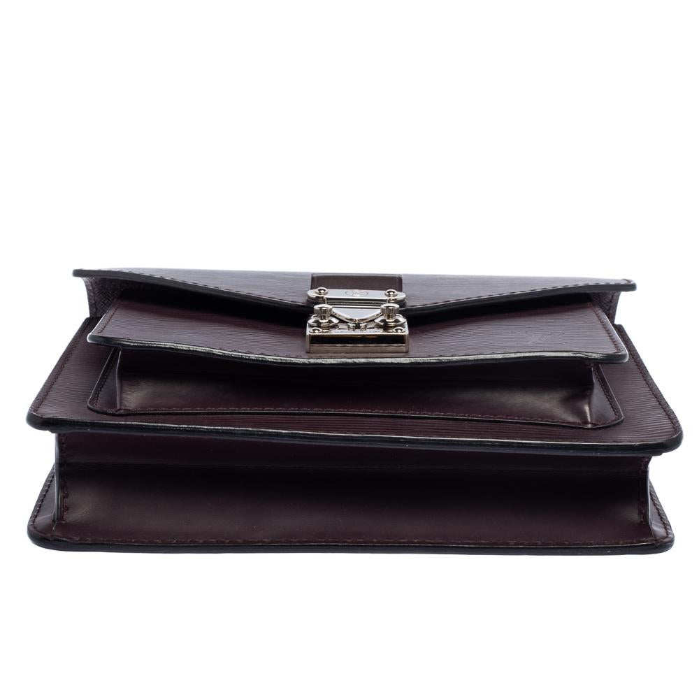 Louis Vuitton Quetsche Epi Leather Monceau BB Bag In Good Condition In Dubai, Al Qouz 2