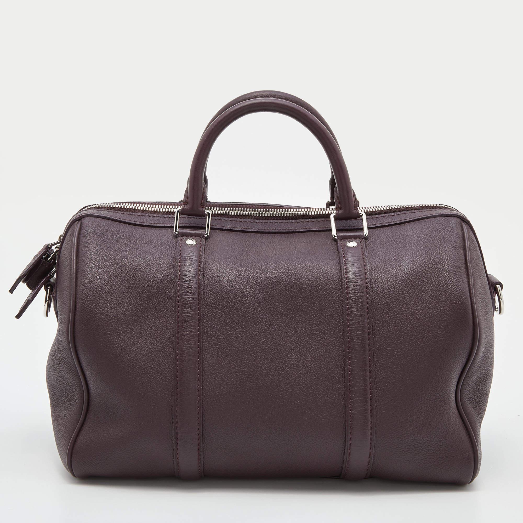 Black Louis Vuitton Quetsche Leather Sofia Coppola PM Bag
