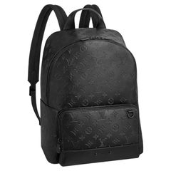 Louis Vuitton Racer Backpack Black Monogram Shadow Leather