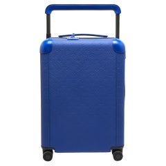 Used Louis Vuitton Racing Blue Monogram Empreinte Leather Horizon 55 Suitcase