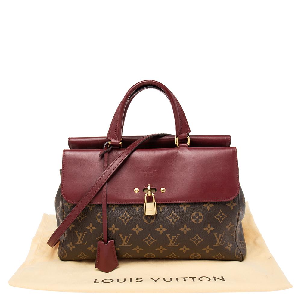 Louis Vuitton Raisin Monogram Canvas and Leather Venus Bag 5