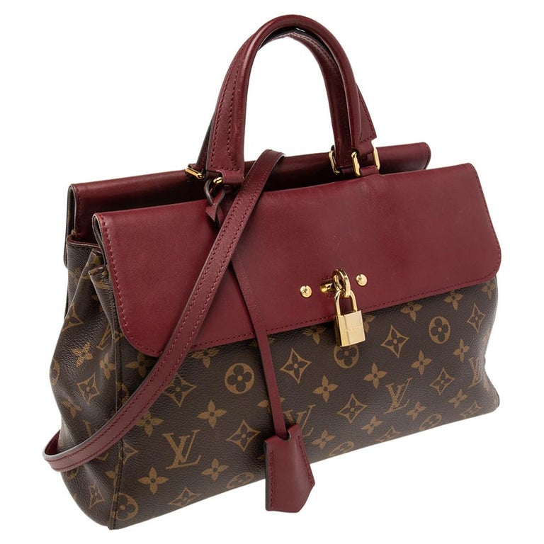 Louis Vuitton Raisin Monogram Canvas and Leather Venus Bag at