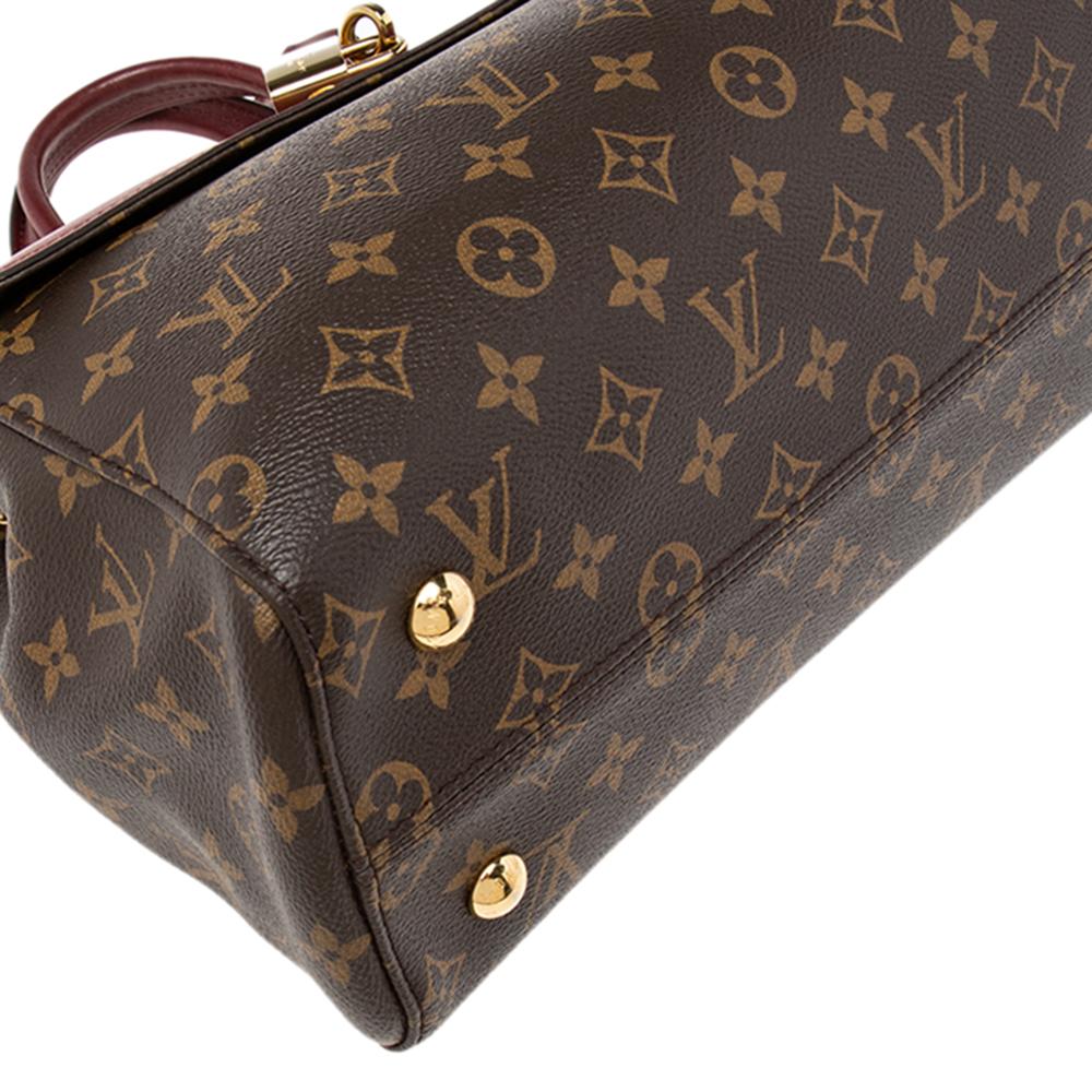 Louis Vuitton Raisin Monogram Canvas and Leather Venus Bag In Good Condition In Dubai, Al Qouz 2
