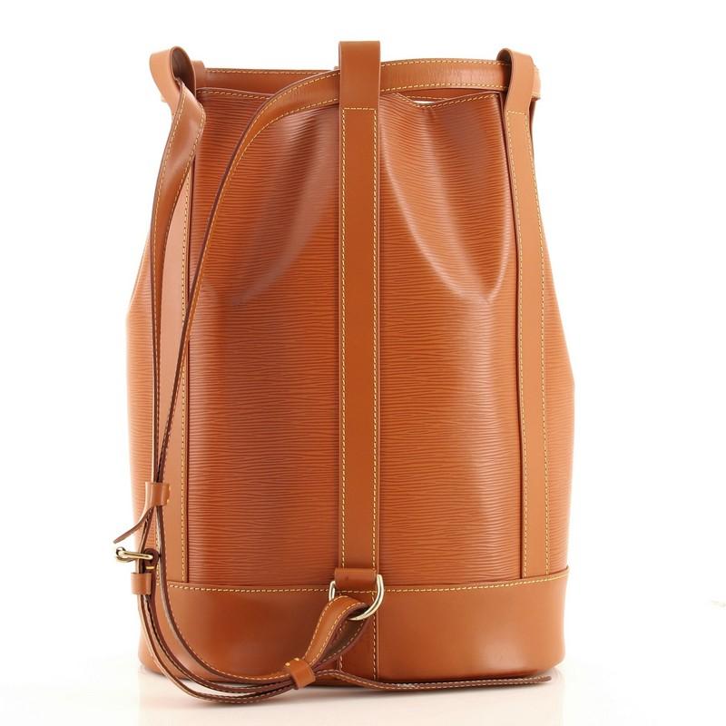 Louis Vuitton Randonnee Backpack Epi Leather PM For Sale at 1stDibs