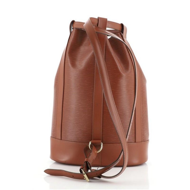 LOUIS VUITTON Epi Leather Randonnee PM Backpack Bag - Sale