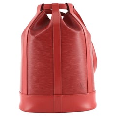 Louis Vuitton Randonnee Rucksack Epi Leder PM